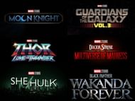 Marvel Phase 4 and 5 projects (Image via Marvel)